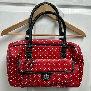 Minnie Mouse polka dot purse